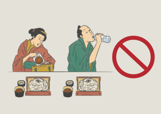 飲食店にドリンクや食べ物を持ち込まないようにしましょう